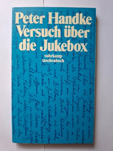 Peter handke versuch über - peter,