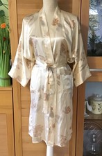 Morgenmantel Jeiyong 38  Champagne. 100%Seide. Neuwertig