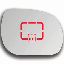 Spiegelglas Rechts Beheizbar