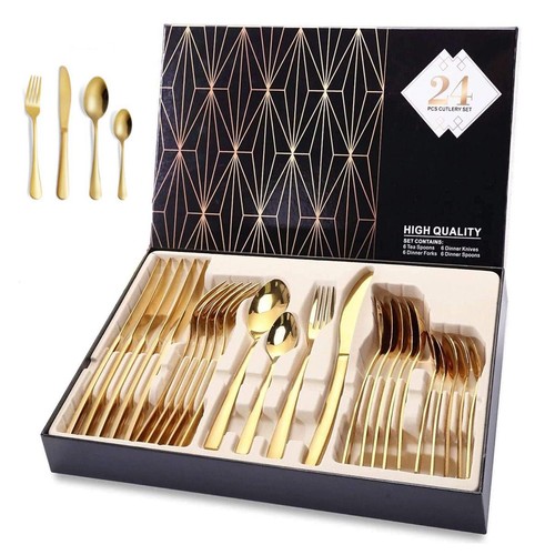 Teilig besteckset gabel - besteckset,