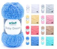 50g Gründl Baby Dream Wolle Stricken Kinder Garn Teddy