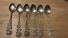 6 Kaffeelöffel 835 Silber