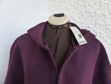 Woll Cape Poncho Mantel Esprit S M 36 38 weinrot dunkelrot ❤️NEU mit Etikett❤️