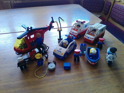 Lego duplo set polizei - set, notarzt