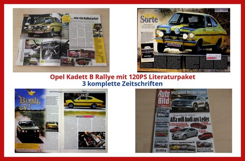 Opel kadett rallye mit 120ps - b,