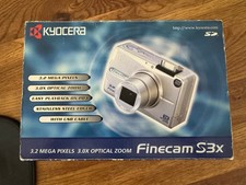 Kyocera Finecam S3x in der Originalverpackung und komplett