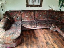 Sofa, sehr günstig, zu verkaufen, mit Ottomane, in U-Form, groß., Wohnlandschaft