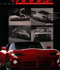 Prospekt Dodge Performance von 1993 Viper Stealth Daytona Shadow Spirit