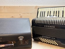 Pianoakkordeon Hohner Student IVM 32 Bässe 2 Chörig Schwarz