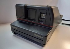 POLAROID 600 Impulse Sofortbildkamera, voll funktionsfähig mit Bedienungsanleit.