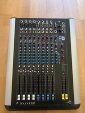 Soundcraft Mixer M4 mit 100mm-Fadern, 4 Busse, TOP