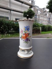 MEISSEN VASE BUNTE BLUME 1