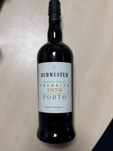 Burmester colheita 1976 porto - burmester,