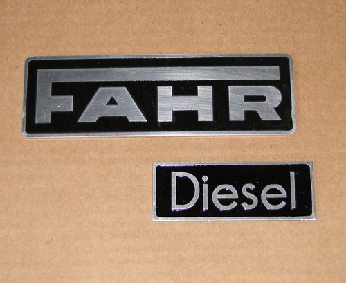 Fahr diesel schild - fahr,