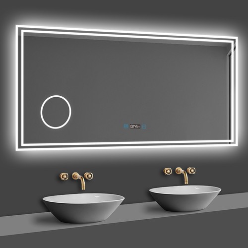 Wandspiegel 160cm led - wandspiegel, 80-160cm