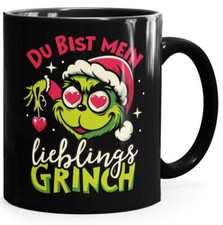 Tasse Weihnachten Du bist mein Lieblingsgrinch Spruch Lustig Geschenkidee