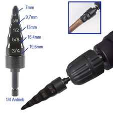 Stufen Aufweiter für Kupferrohr Bördel Zapfen Aufweiten