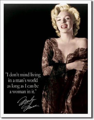 Marilyn monroe schild - marilyn,