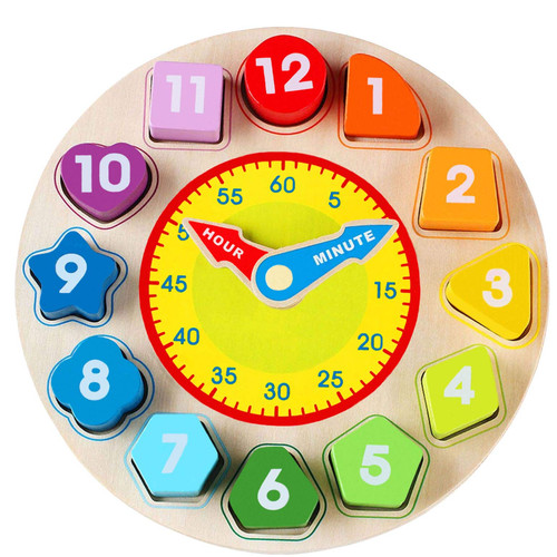 Jacootoys holz uhr - holz,