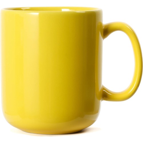 Keramik kaffeetasse gelb 600ml - keramik,