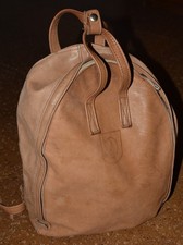 Leder-Rucksack, Fjällräven, Echt Leder