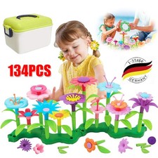 134 PCS Blumengarten Spielzeug