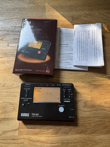 Korg combo tuner - tm-60,