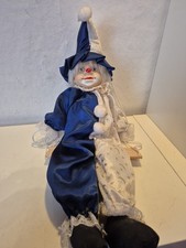 Clown Puppe Harlekin  Schaukel