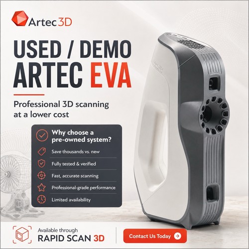 Artec eva scanner full - artec, 3d