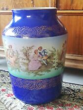 Bodenvase Wiener Malerei 1852 Porzellan  Cmielow Vase Erstanden 1890-1900