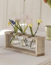 Glas blumen vase - glas,