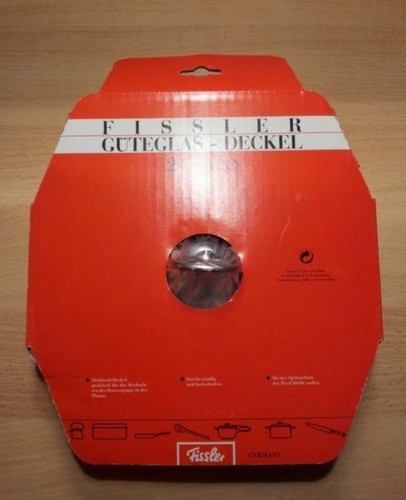 Fissler glasdeckel neu - cm,