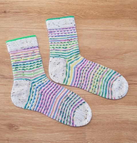 Wollsocken handgestrickt 41 - wollsocken,