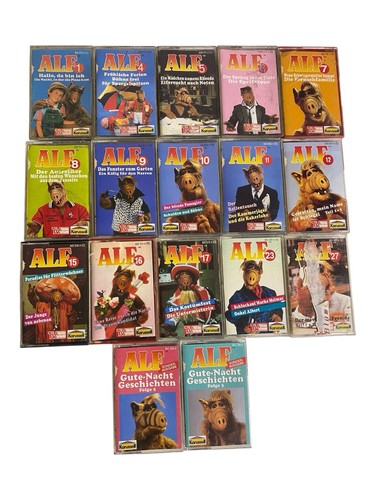 18x alf folge kassette - 18x,