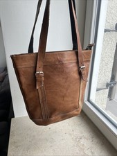 Vintage Leder Handtasche