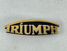 Triumph TWN BDG 350 250 125 Cornet Boss Emblem Schutzblech hinten Schriftzug
