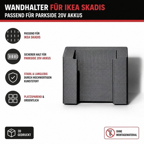 Akkuhalterung wandhalterung - akkuhalterung,