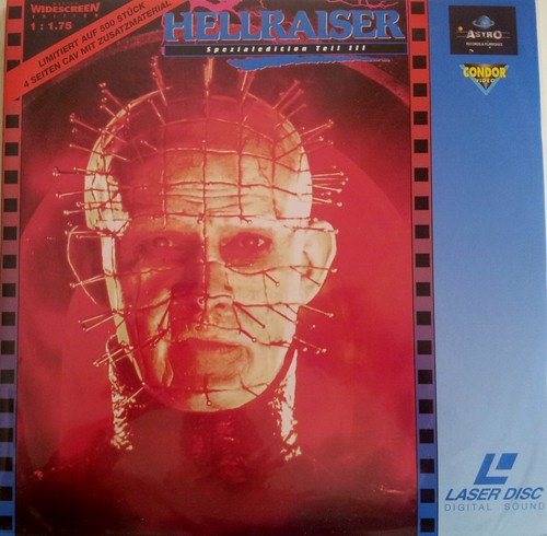 Laserdisc hellraiser iii - iii,