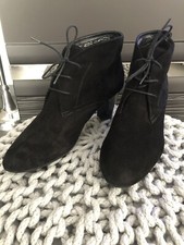 Fabiani ~ Stiefeletten?Schnürer, Hochfrontpumps, schwarz, Gr. 38
