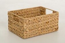 Regalkorb Schrankkorb Wasserhyazinthe Korb Regal Griff Lanta 27 cm Natur