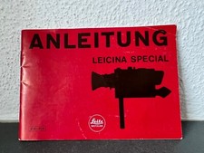 Leicina Special Bedienungsanleitung Gebrauchsanweisung deutsch Instructions