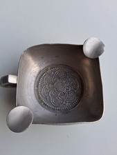 Zinn Aschenbecher quadratisch