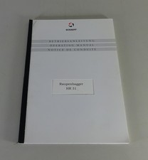 Operating Instructions/Manual