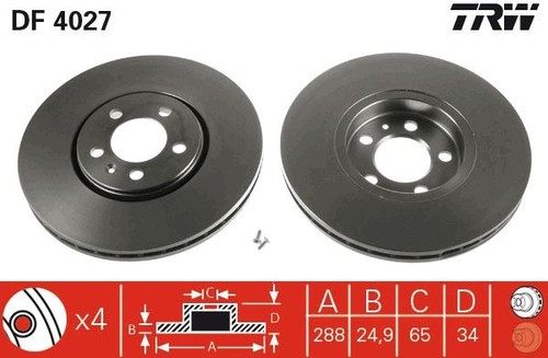 Bremsscheiben für audi - audi, 8x