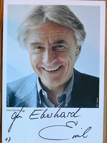 Autogramm emil steigenberger - emil,