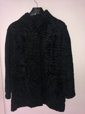 Persianer schwarz, Pelzjacke Kurzmantel Größe M, Kürschnerarbeit