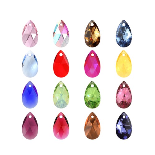 Swarovski kristalle 6106 pear - kristalle,