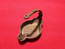 Alte Antike Bronze Öllampe