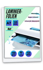 100 Laminierfolien A7