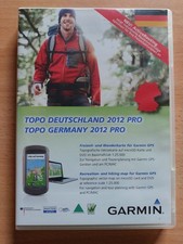 Original Garmin TOPO Deutschland Karte 2012 PRO für GPS-Geräte microSD, SD, DVD